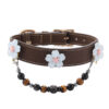 Blue Floral Pet Collar
